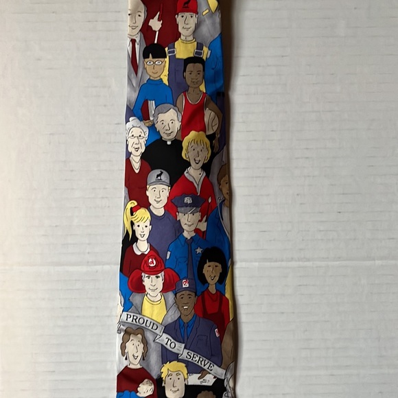 Proud To Serve Moose Member Tie - Picture 3 of 6